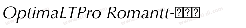 OptimaLTPro Romantt字体转换 OptimaLTPro Romantt字体转换